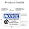 Signmission Wheels Must Be Chocked Before Loading OSHA Notice Sign, Plastic, 18in W x 12in L, 2PK OS-2PACK-NS-P-1218-L-16906 - alternate 4